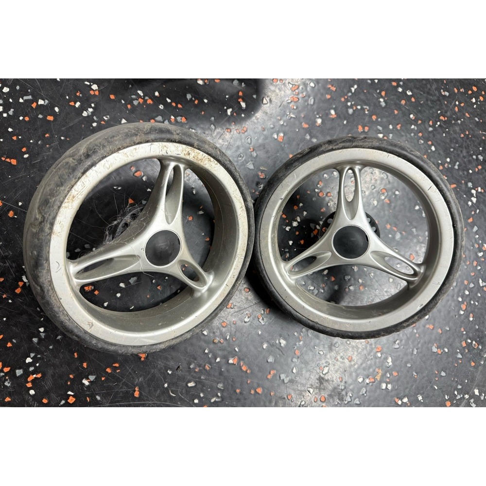 Baby Jogger City Mini Rear Back Wheels For Single Or Double Stroller SET